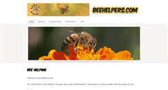Desktop Screenshot of beehelpers.org
